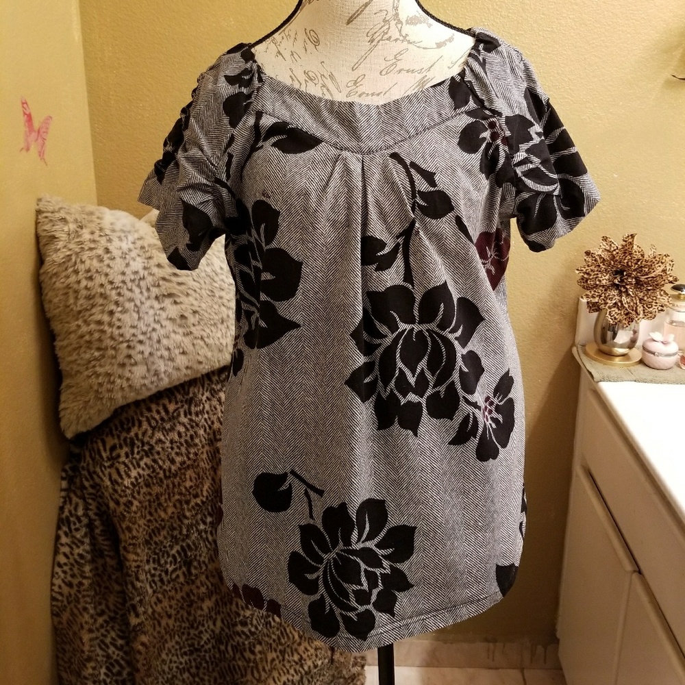 Floral Koi Top